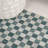 Aimee Traditional Cottage Checkerboard Turquoise/Cream Indoor/Outdoor Rug-1057610737
