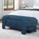 Cineus Oval Fabric Upholstered Storage Ottoman