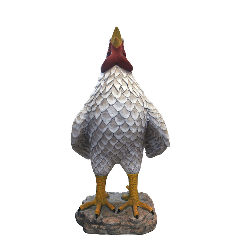 Cock-a-doodle-do, Giant Roadside Rooster Statue