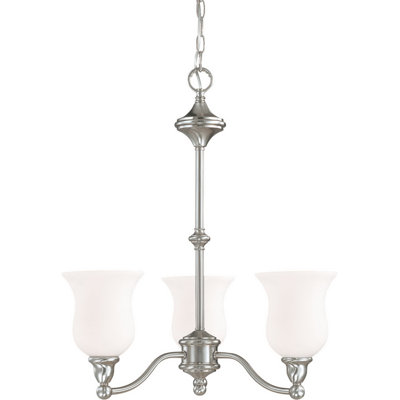 Lustre classique/traditionnel ombré 3 lumières Grunwald