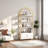 Bookshelf With Door, Tall Bookcase With Storage Cabinet Shelf-226046328