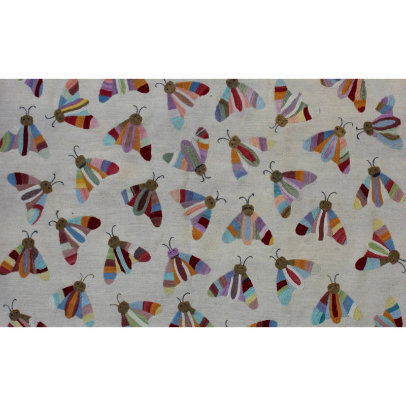 Raquette Wool Hand Woven 179cm X 228cm Area Rug