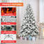 Arbre de Noël en PE et PVC floqué-103718476