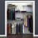 ShelfTrack 48" W - 72" W Closet System Starter Kit