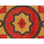 Southwestern Area Rug in Orange/Red