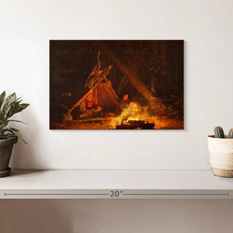 Senne Camp Fire, 8" H x 12" W