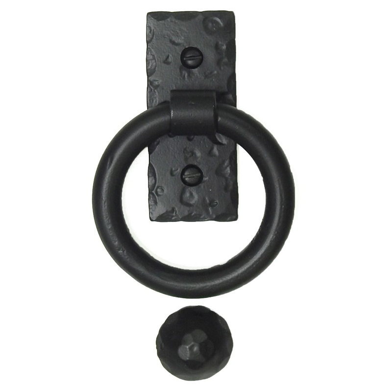 Small Smooth Ring Door Knocker