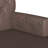 Vidaxl Chesterfield Bench Brown 47.05 X 25.39 X 29.53 In Faux Leather-1331727813