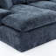 Canapé modulaire rembourré 107,9 po Cloud avec coussin double couche et poches latérales-1705235820