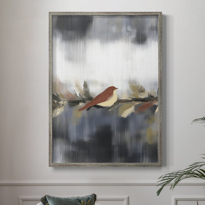 «Christmas Holiday Art CCX», reproduction encadrée - bois massif