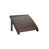 Brazilian Walnut Top/Black Base