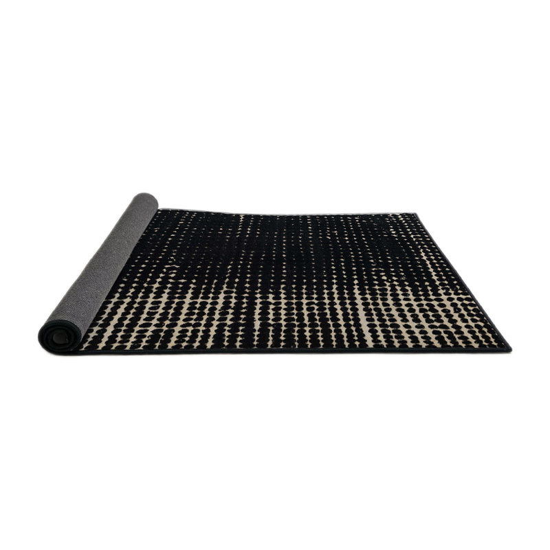 Tapis abstrait moderne 4908, Rond 5 pi
