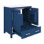 Meuble-lavabo 30 po avec lavabo simple, tiroir-839844225