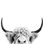 «Peeking Highland Cow» par Sissi et Seb - photographie sur toile tendue