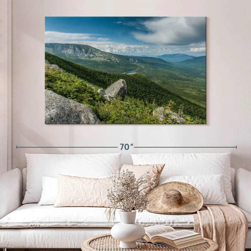 Alvord Katahdin Mountainscape, 34" H x 51" W