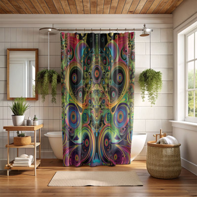 Trippy Graphiques - Rideau de douche Premium