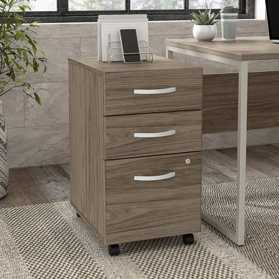 Katye 3-Drawer Mobile Vertical Filing Cabinet