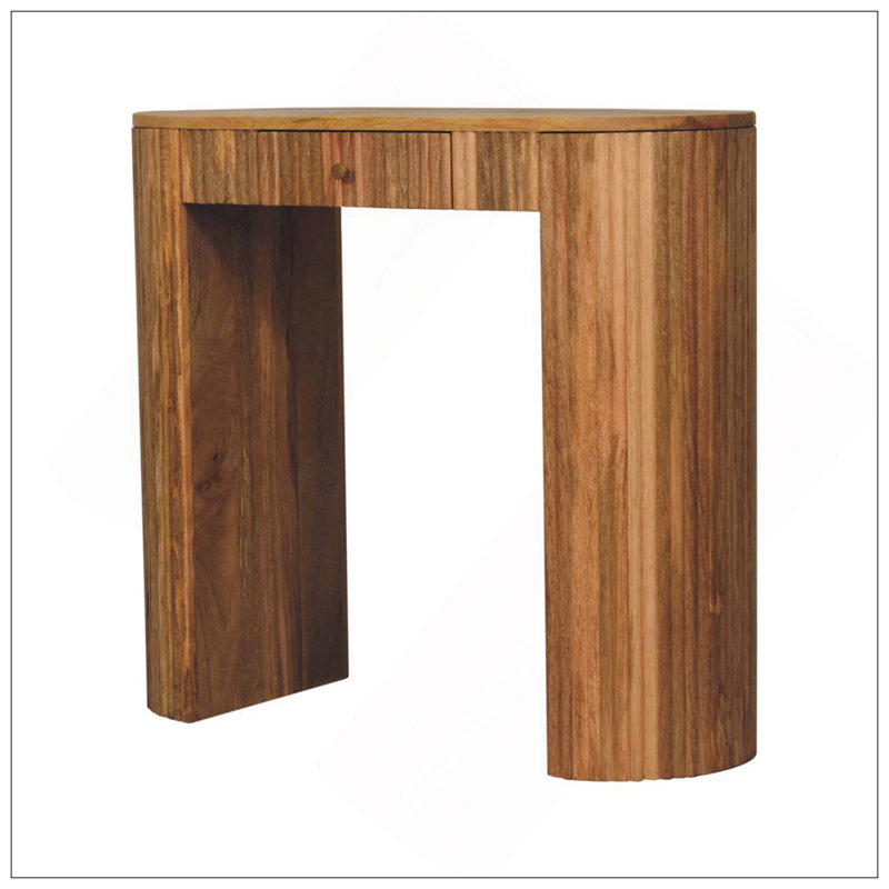 Solid Wood Soba Straight Console Table