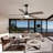 52 Inch Classics Ceiling Fan With Led Light 6 Speed Wind 5 Blades Remote Control DC Motor For Indoor-362162313-362162315
