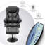 Aashka Ergonomic Faux Leather Recliner with Footrest-1378975471