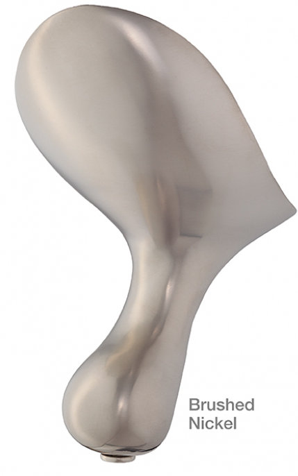 Regency 68'' L Soaking Bathtub, Polished Nickel, White Interior with White Exterior