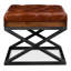 Leather Vanity Stool
