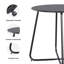 Table d'appoint en métal 17 po