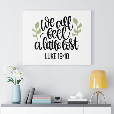 We All Feel - Wrapped Canvas Print
