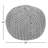 Marah 20" Wide Round Pouf Ottoman-15633410