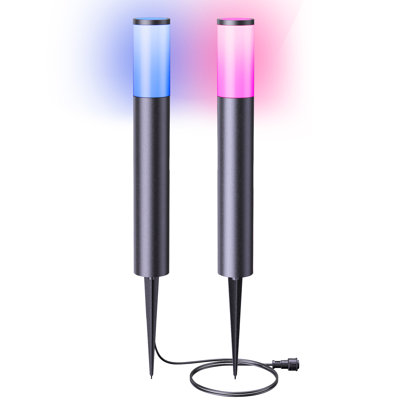 Matte Black Plug-in Integrated LED Pathway Light