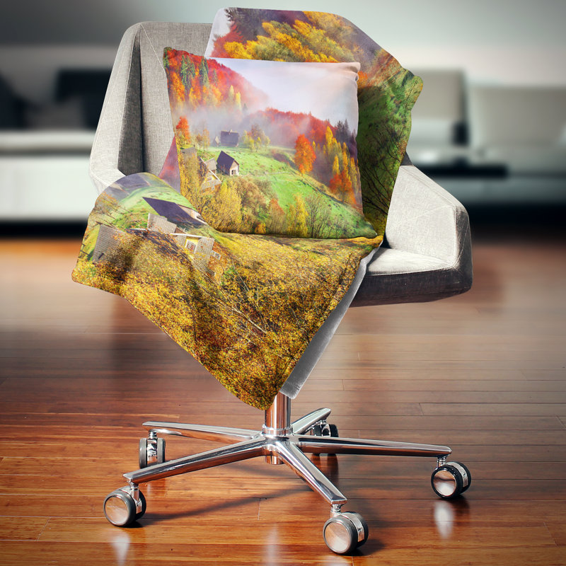 Coussin Schafer Designart, 16 po x 1 po, Coussin décoratif