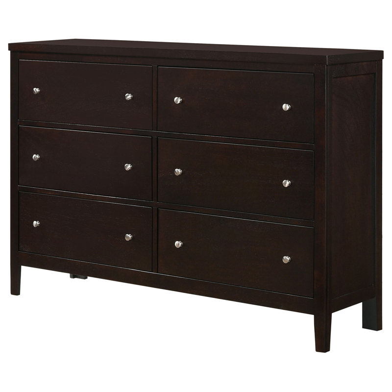 Commode 6 tiroirs Cappuccino