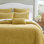Stonewashed Cotton Velvet Modern Rustic Quilt Set