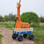 Chariot de jardin pour l'extérieur avec chariot pneumatique-113447328