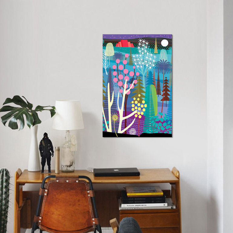 « rumbo a tenochtitlan », reproduction d’impression sur toile, H 60 po x l 40po x P 1,5 po, Pas de tapis, Toile tendue