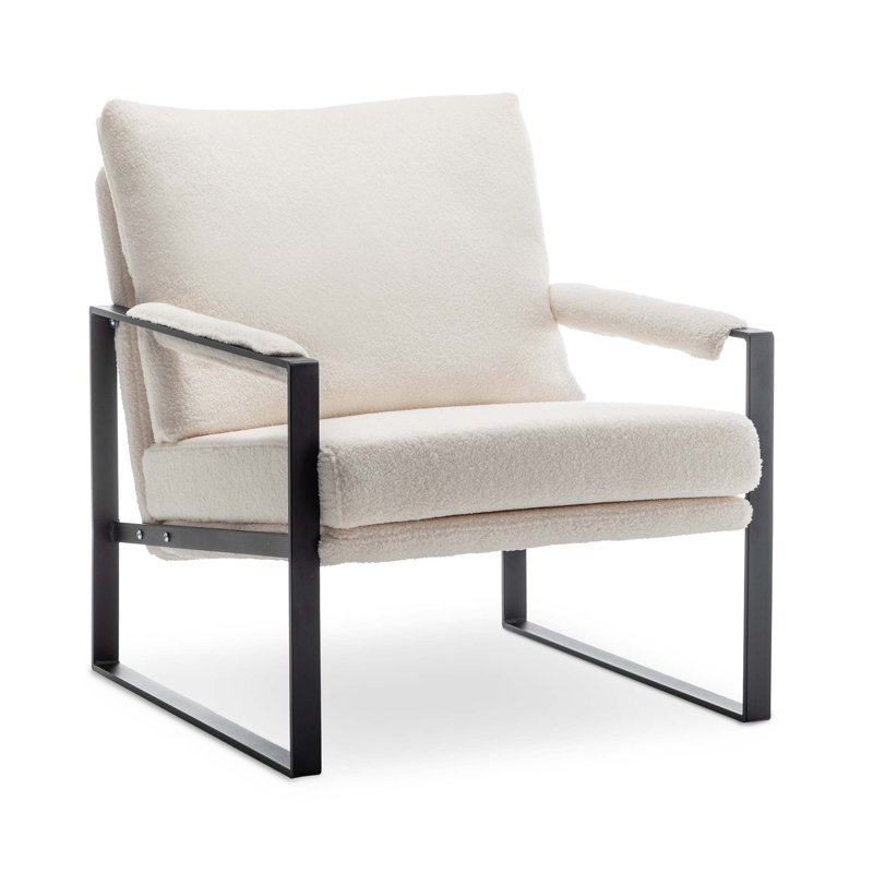 Penermon 72cm Wide Armchair, White Teddy