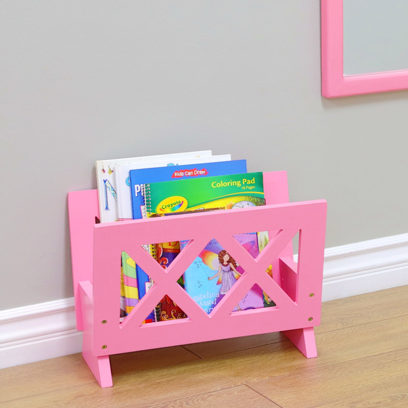 Porte-magazine contemporain, Rose