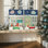 «Snowy Toy Shop Evening», ensemble de 2 impressions sur toile