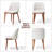 Wood Frame Upholstered Dining Chairs-1913025317