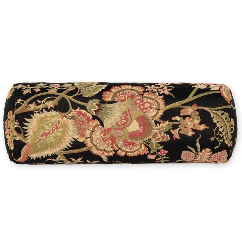 Weatherford Floral Polyester Throw Pillow, Polyester, Rectangle 14"H x 26"W