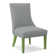 Chaise d'appoint rembourrée Tuxedo