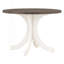 Solid Wood 5-Piece Round Dining Table Set-619327666-619327665