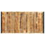Graff Acacia Solid Wood Top Metal Base Dining Table
