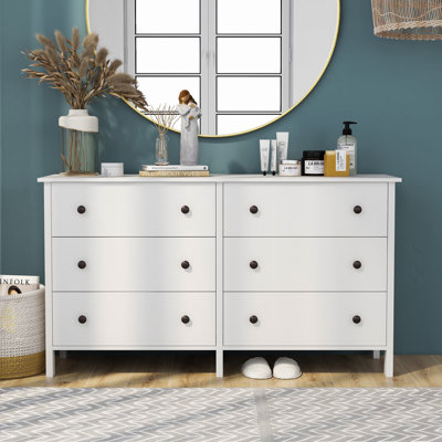 Reyes 52.63'' W 6 - Drawer Dresser
