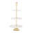 Stoneware Tiered Stand