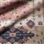 Tapis oriental beige en laine touffeté à la main-1745553886