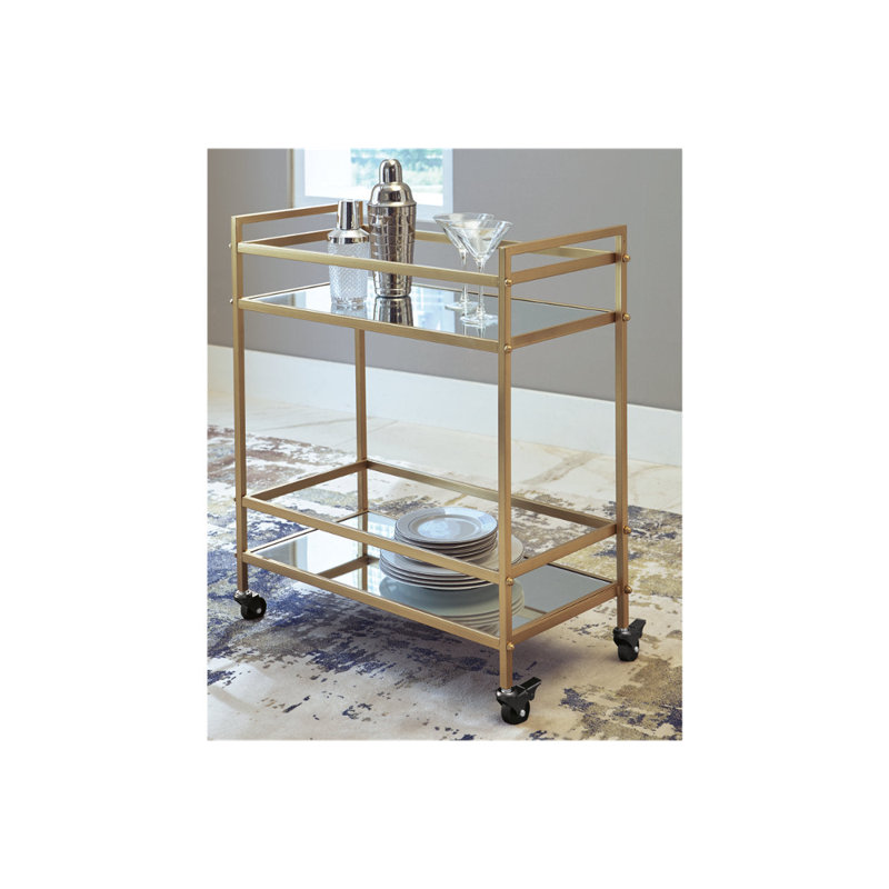 Metal Bar Cart