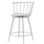 Tabouret de comptoir pivotant de 24 po Johanna-2079631078