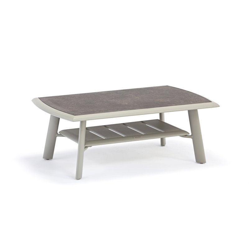 Sola Rectangular Metal Outdoor Coffee Table , 96cm cm W 60cm cm D