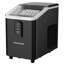 Frigidaire 26 lb Machine à glaçons de comptoir, machine à glaçons avec fenêtre transparente, noir-124760834